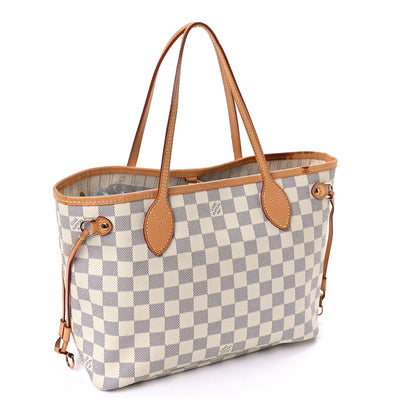 Louis Vuitton Damier Azur Neverfull PM 2 of 8