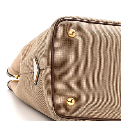 Prada Jacquard Logo Tote Moro 9 of 10