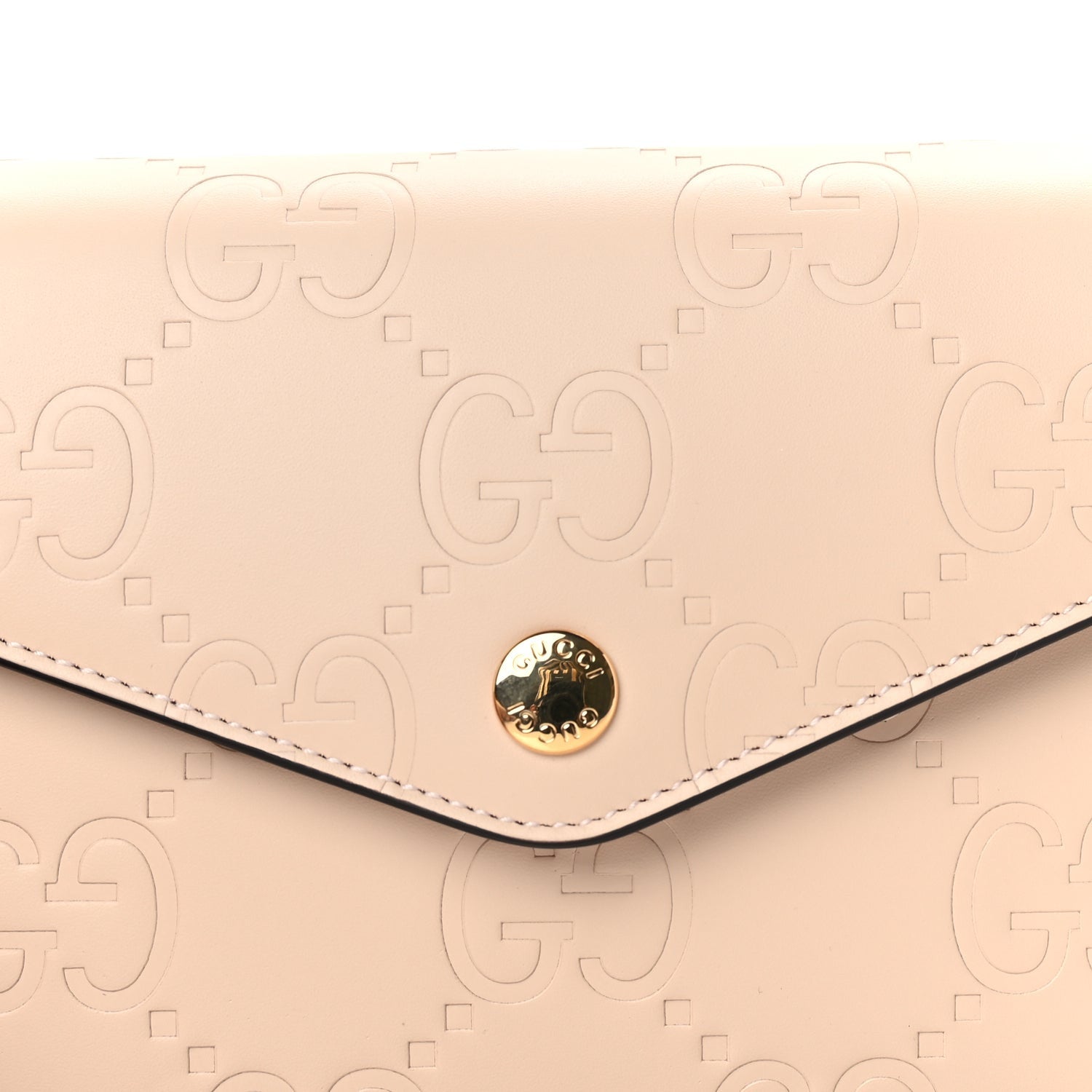 Gucci Calfskin GG Super Mini Shoulder Bag  Beige 6 of 8