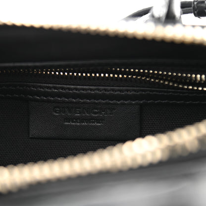 Givenchy Calfskin Crocodile Embossed Mini Antigona Black 6 of 11