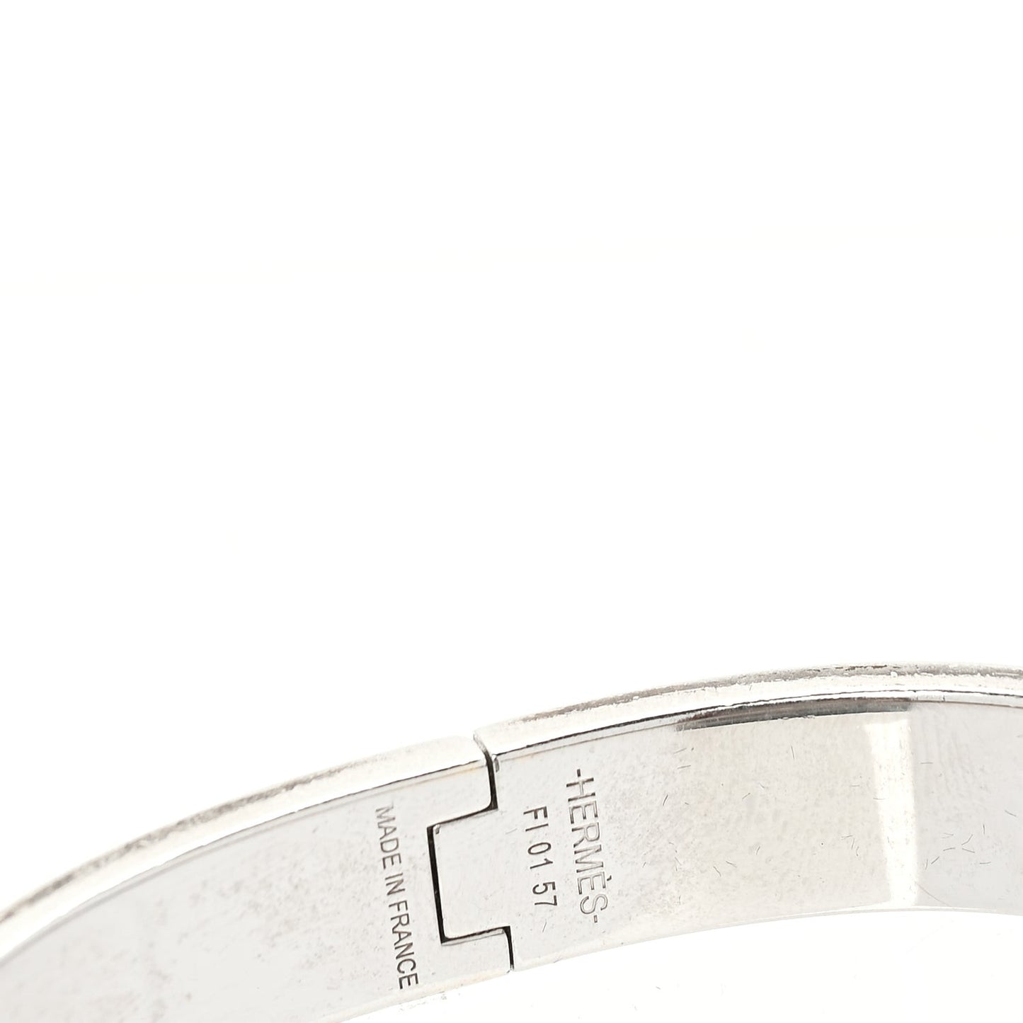 Matte Enamel Narrow Clic Clac HH Bracelet T6  Black