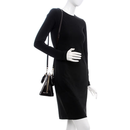 Louis Vuitton Vernis Alma BB Amarante 2 of 8