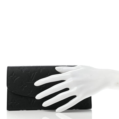 Louis Vuitton Empreinte Emilie Wallet Black Dune 2 of 6