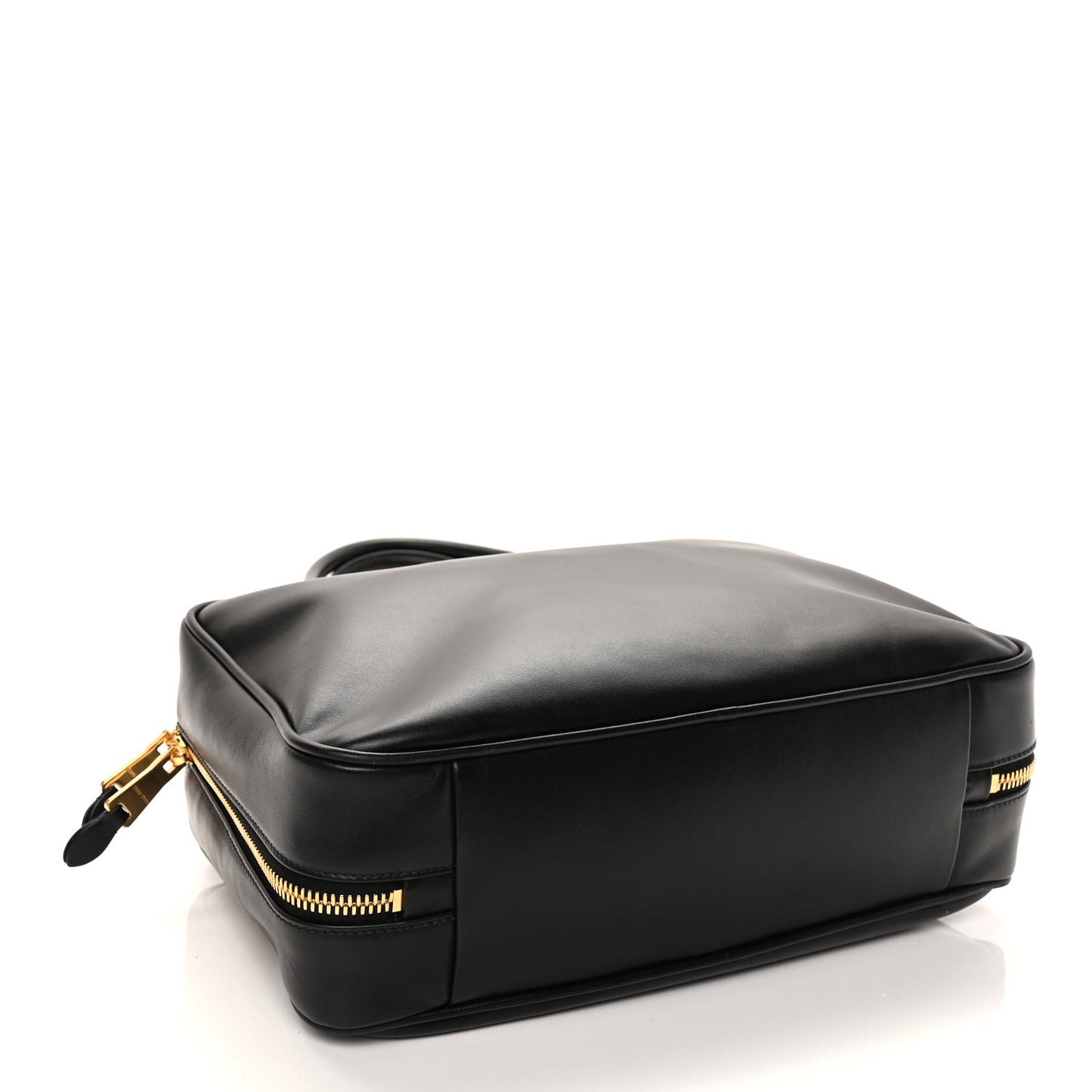 Soft Calf Softy Large Beau Top Handle Bag Black