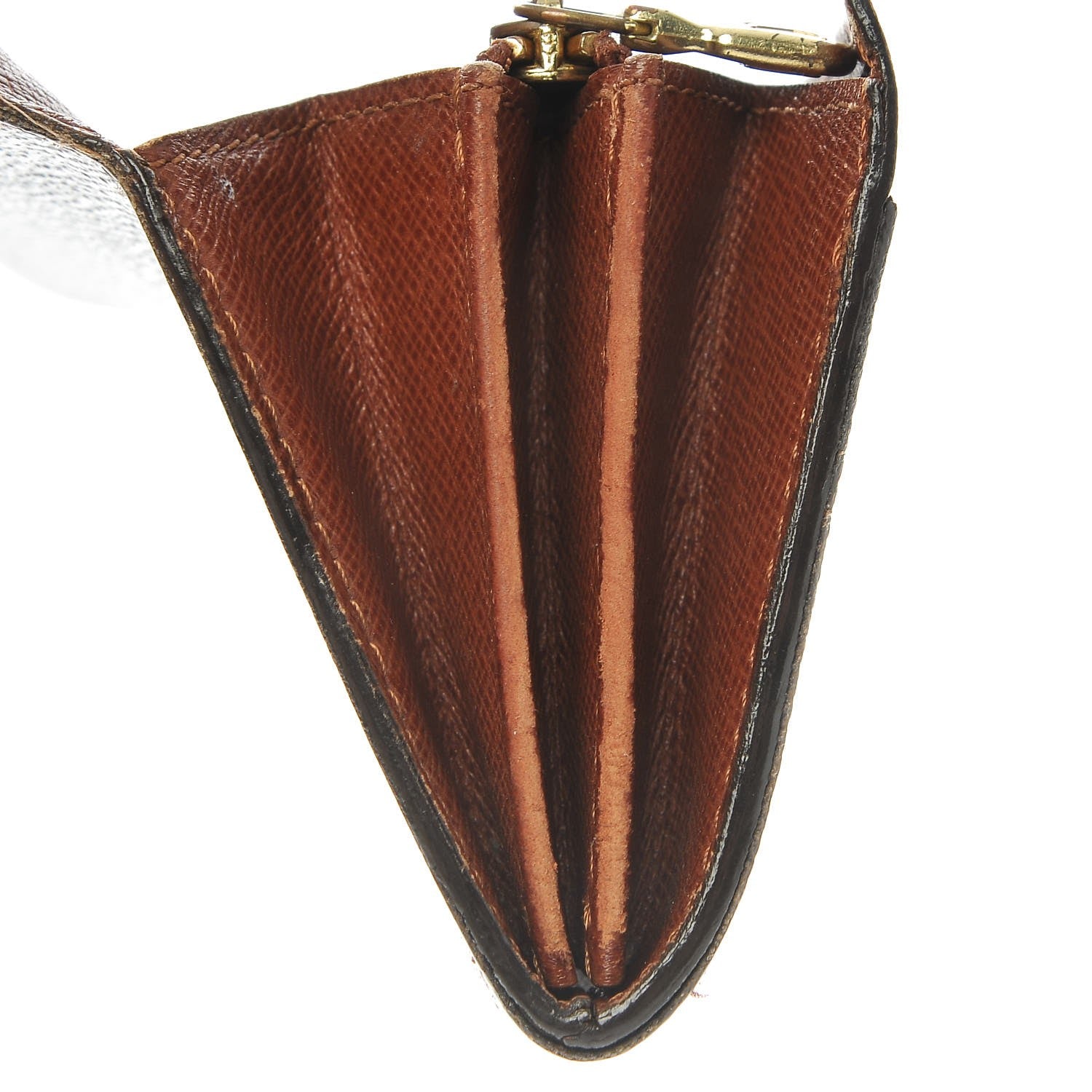 Louis Vuitton Monogram Porte Monnaie Tresor Wallet 9 of 12