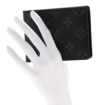 Louis Vuitton Monogram Eclipse Slender Wallet 2 of 7