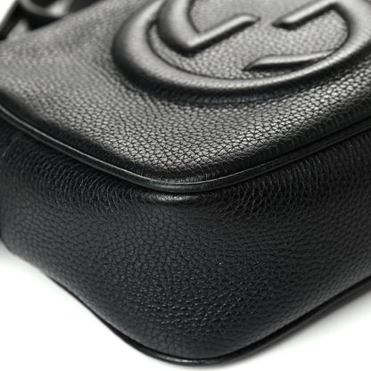 Gucci Pebbled Calfskin Small Soho Disco Bag Black 8 of 8
