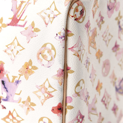 Louis Vuitton Watercolor Aquarelle Speedy 35 White 9 of 13