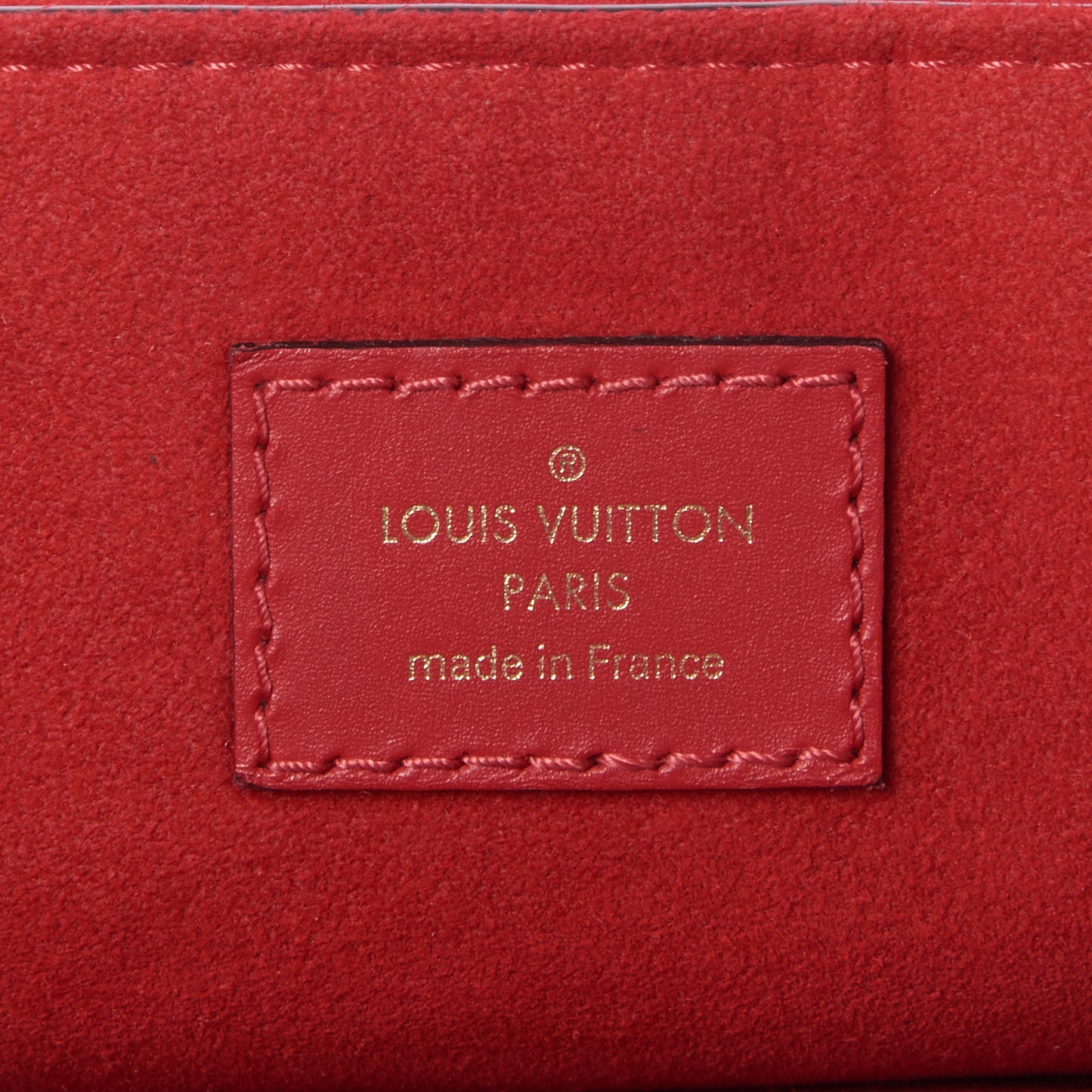 Damier Ebene Beaubourg MM Scarlet