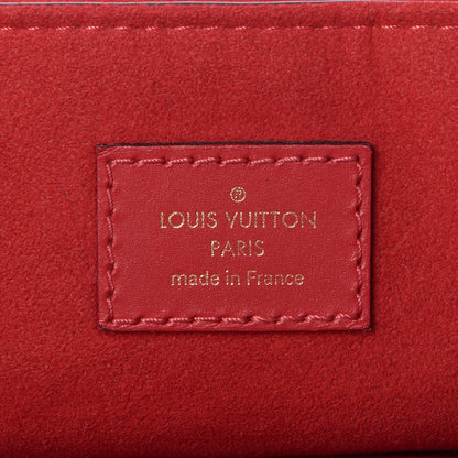 Louis Vuitton Damier Ebene Beaubourg MM Scarlet 7 of 8