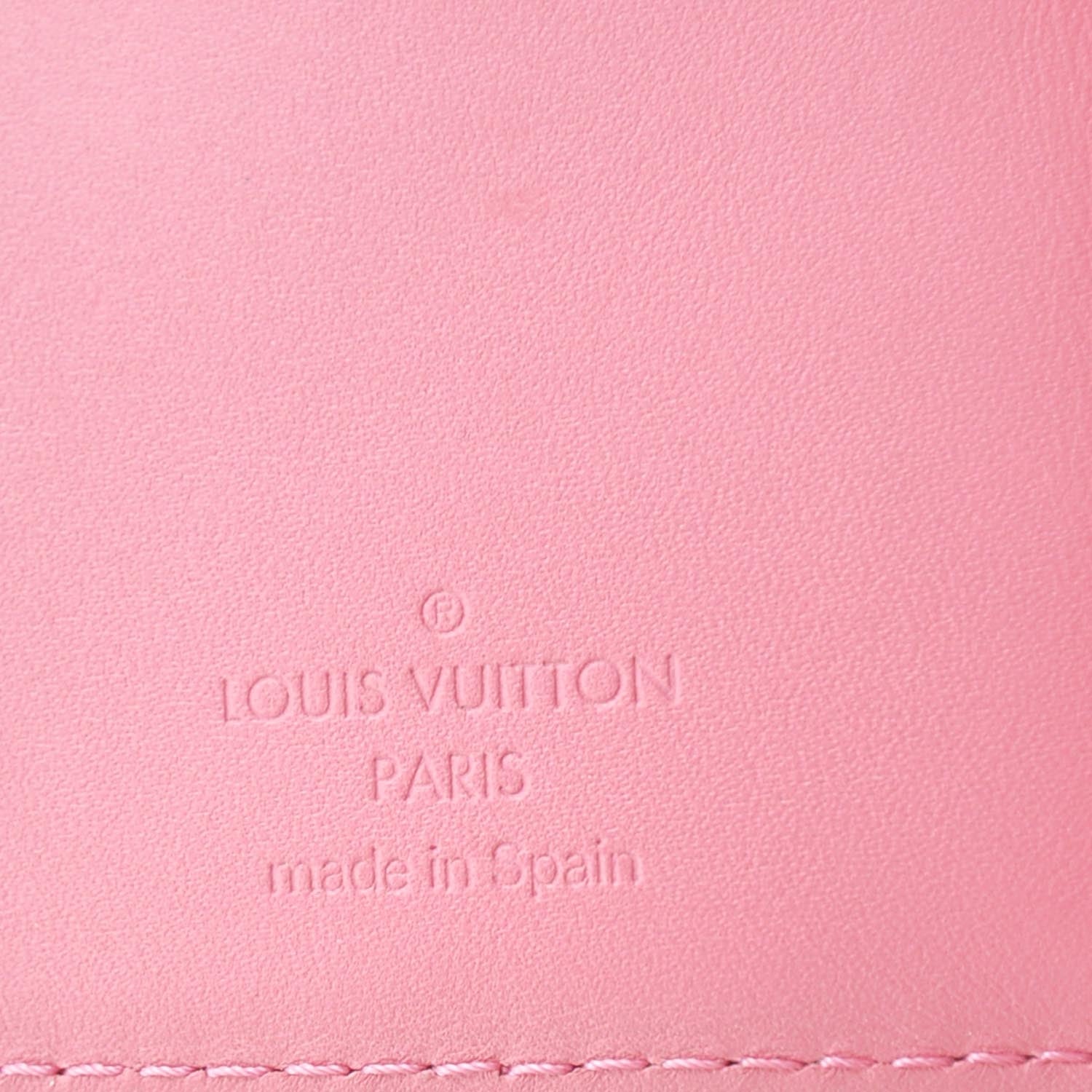 Louis Vuitton Vernis Small Ring Agenda Framboise 7 of 8