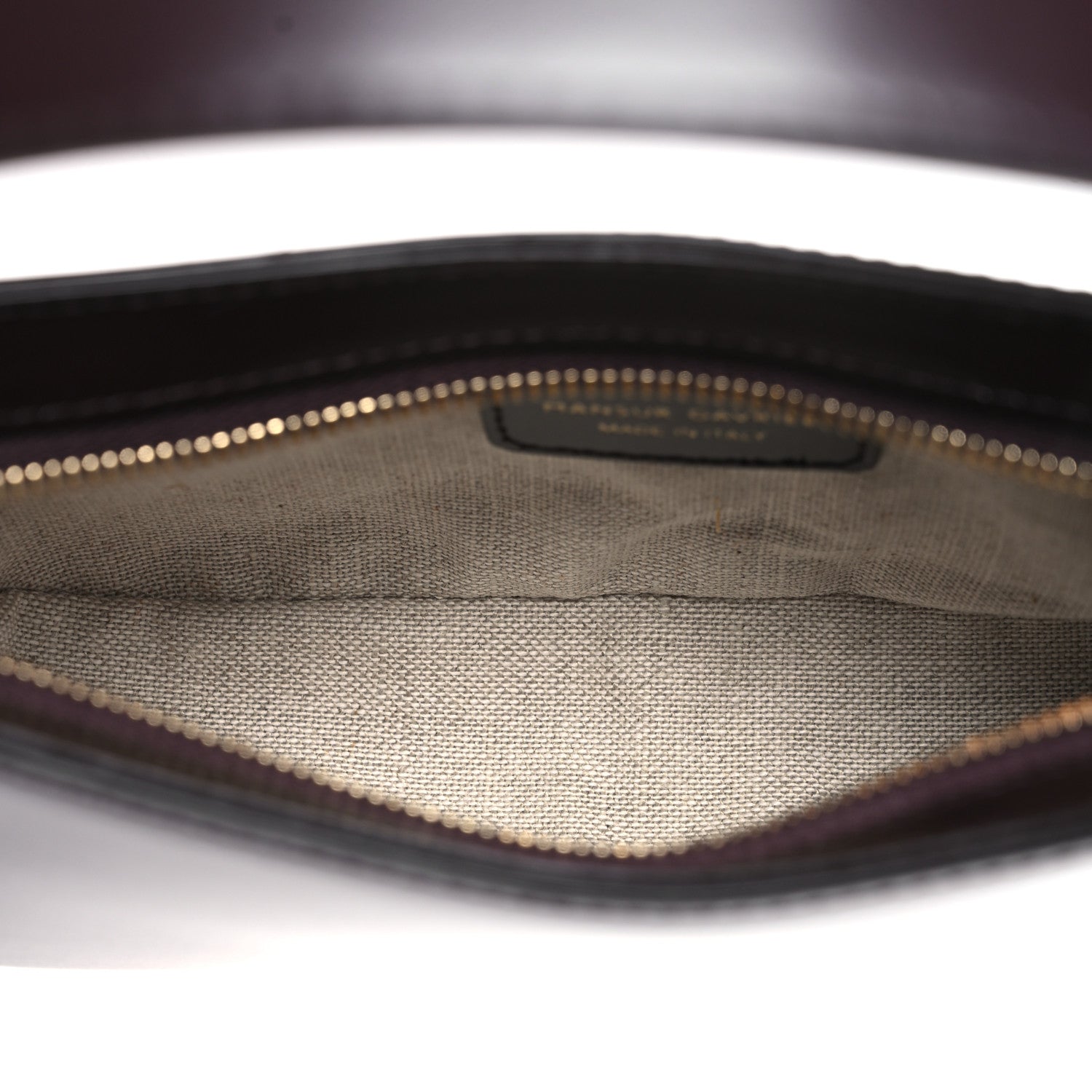 Mansur Gavriel Calfskin Bonbon Top Handle Bag Aubergine 5 of 9