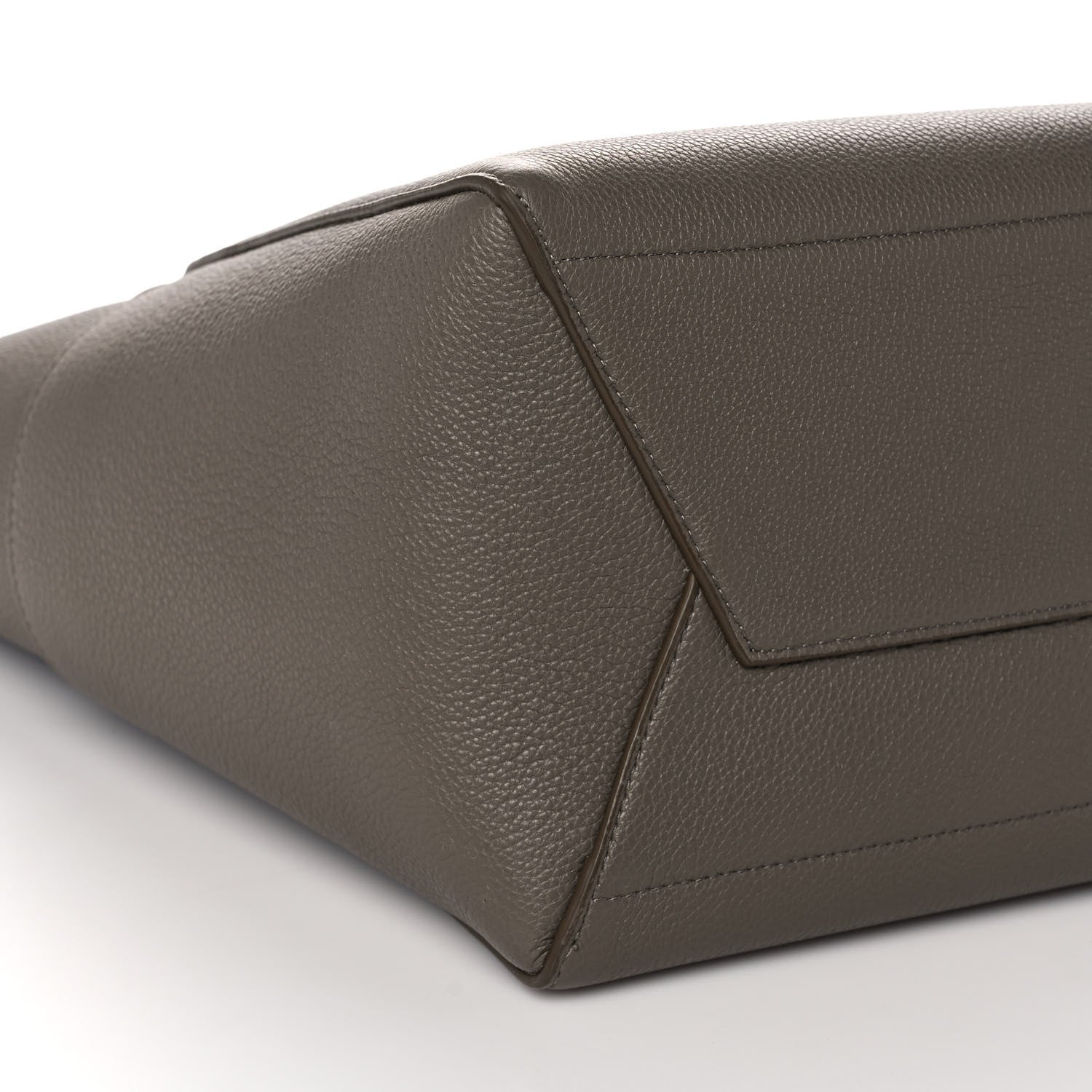 Celine Soft Grained Calfskin Sangle Bucket Bag Taupe 7 of 11