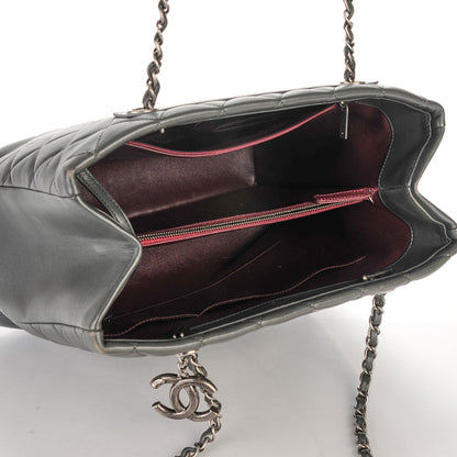 Chanel Lambskin Quilted Trendy CC Shopping Tote Grey 5 of 8