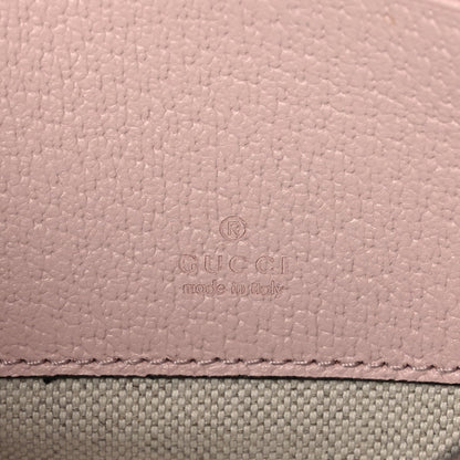 Gucci Monogram Jumbo GG Textured Dollar Calfskin Mini Padlock Top Handle Shoulder Bag Beige Perfect Pink 5 of 10