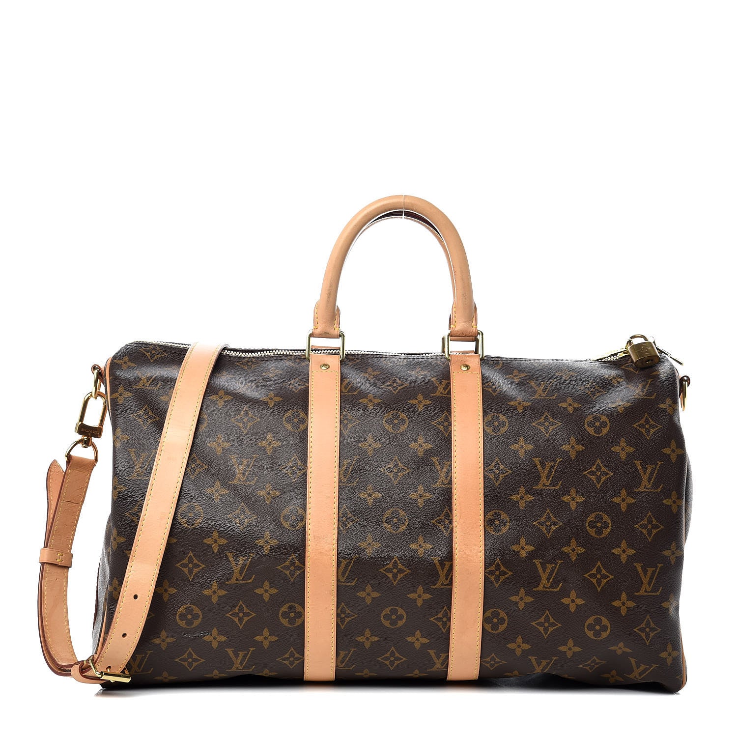Louis Vuitton Monogram Keepall Bandouliere 45 1 of 15