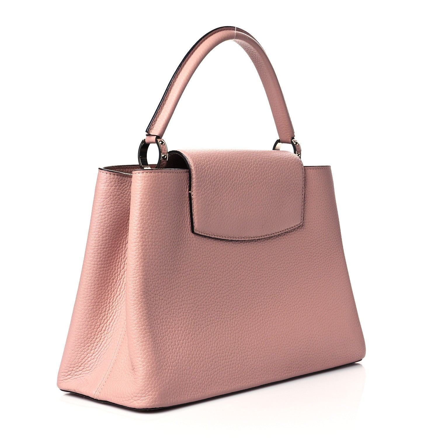 Louis Vuitton Taurillon Capucines MM Magnolia 3 of 9