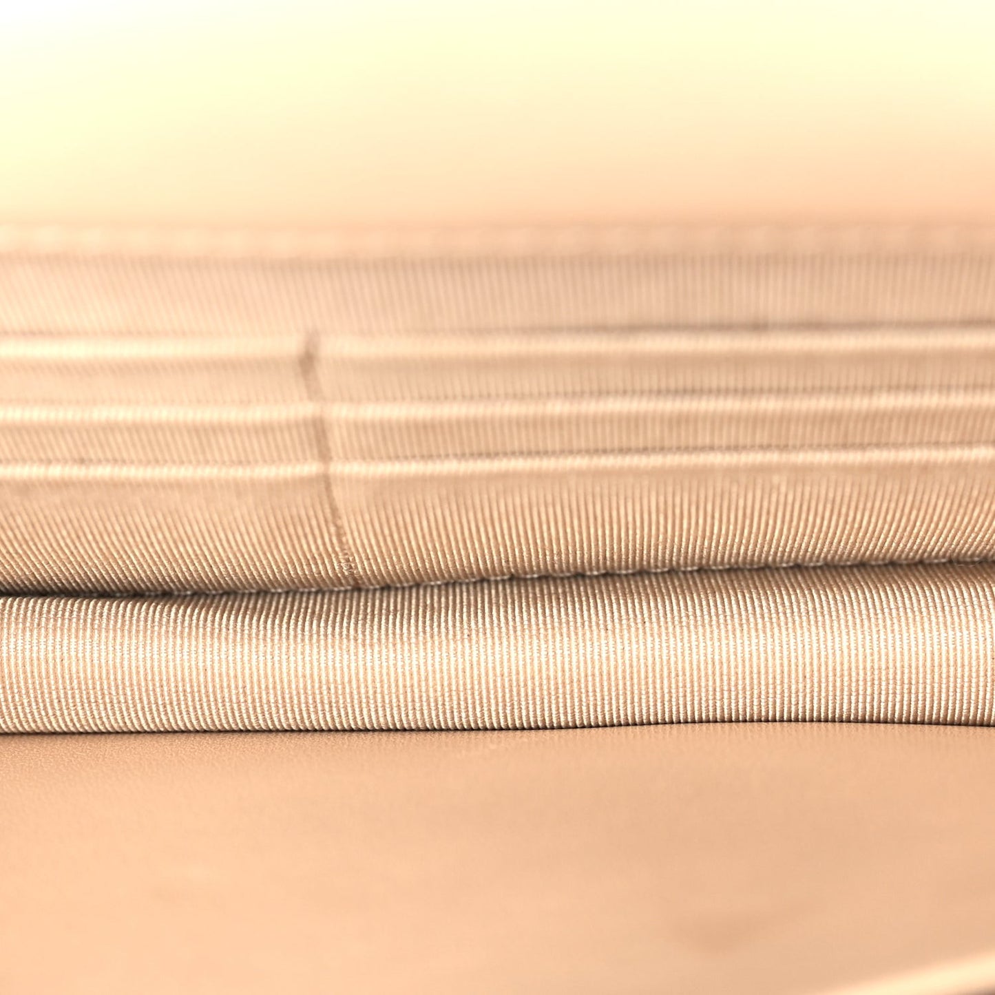 Aged Calfskin Quilted Reissue Wallet On Chain WOC Beige