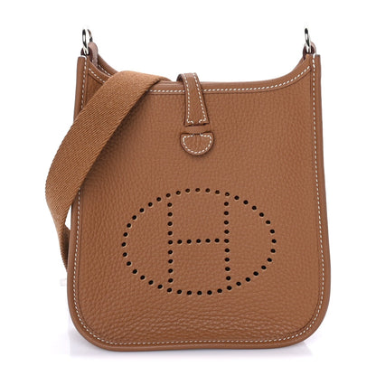 Hermes Taurillon Clemence Evelyne TPM Gold 1 of 7