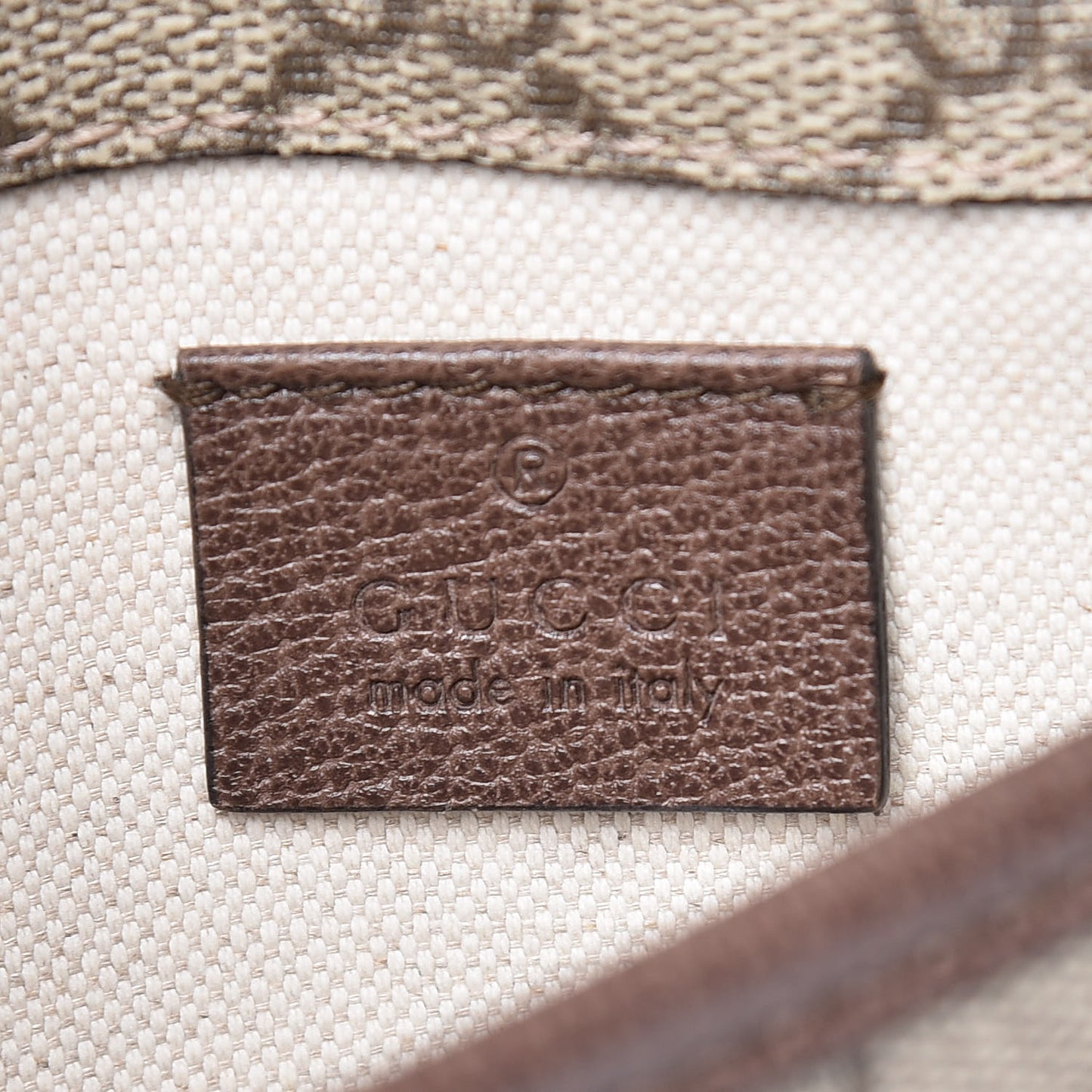 GG Supreme Monogram Neo Vintage Web Belt Bag Brown