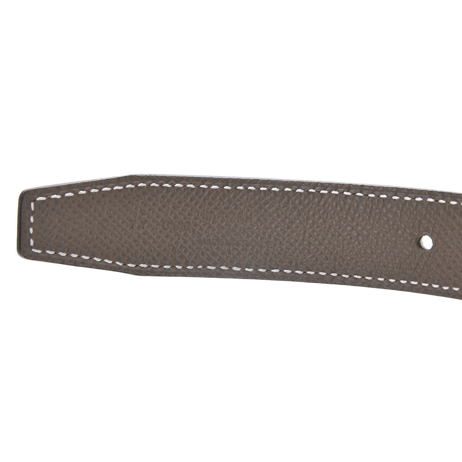 Hermes Epsom Swift 24mm Constance H Belt 85 Rose Sakura Etoupe 3 of 7