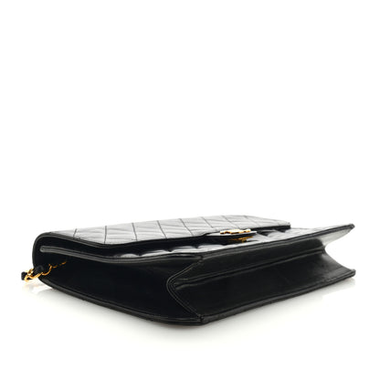 Chanel Lambskin Quilted Small Single Flap Black 4 of 9