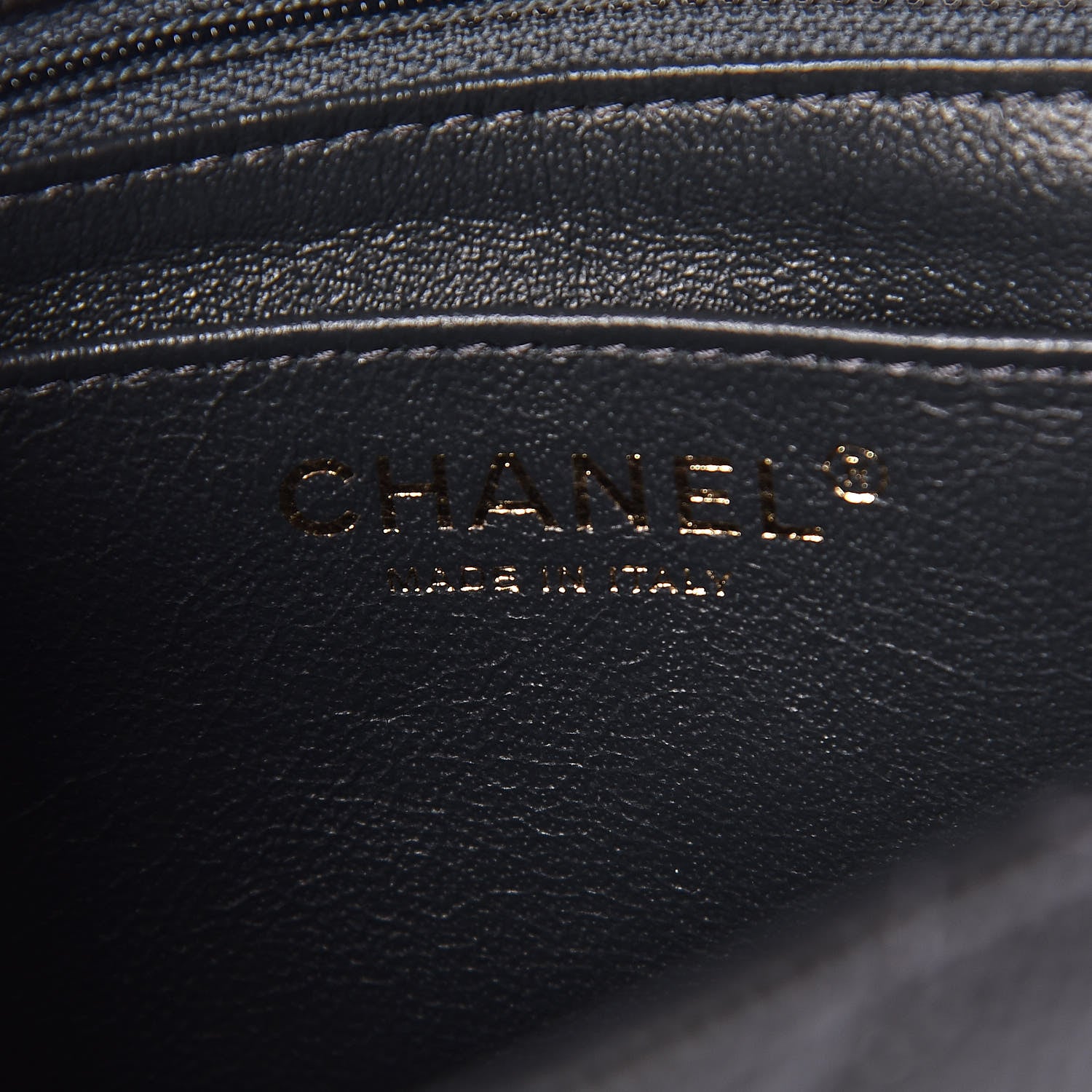 Chanel Caviar Quilted Mini Square Flap Dark Grey 6 of 10