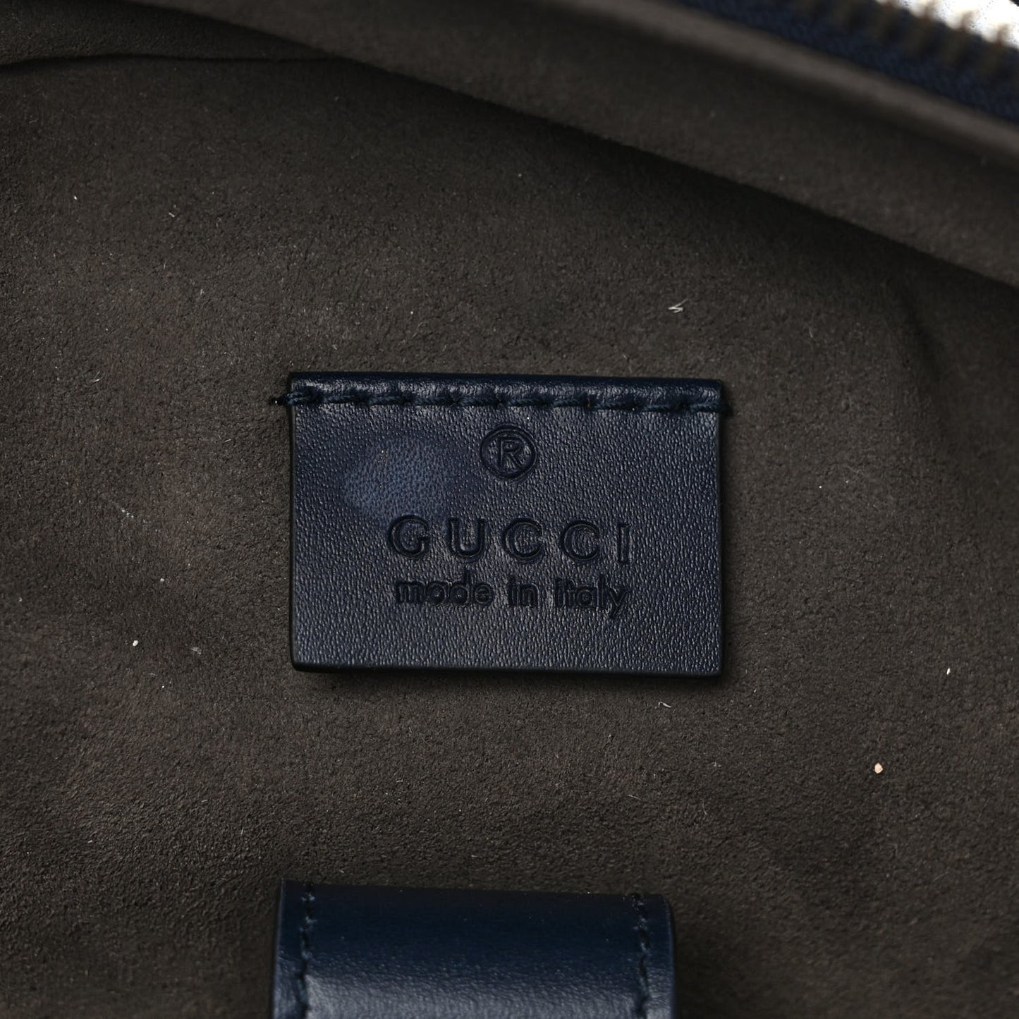 Guccissima Signature Day Backpack Blue