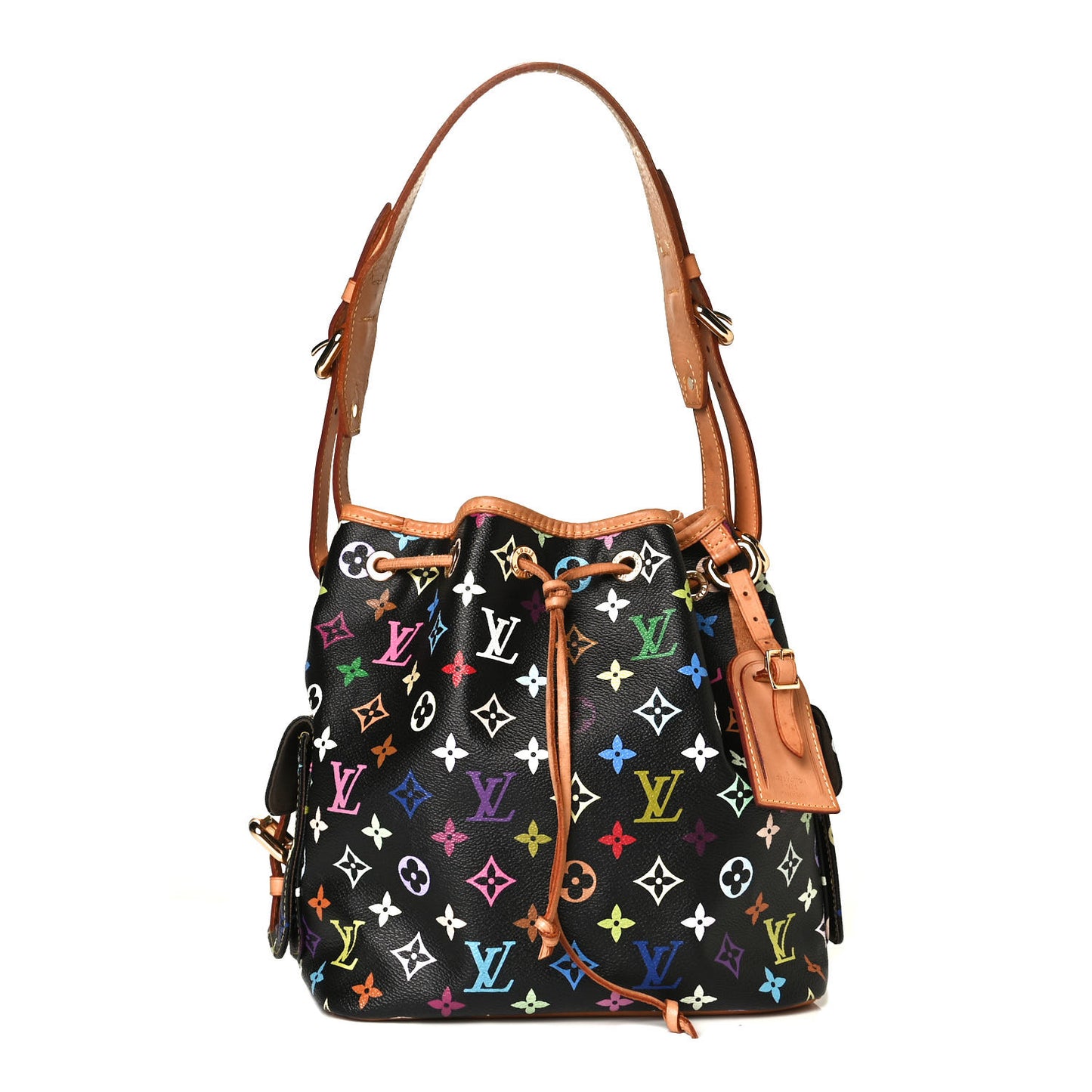 Monogram Multicolor Petit Noe Black
