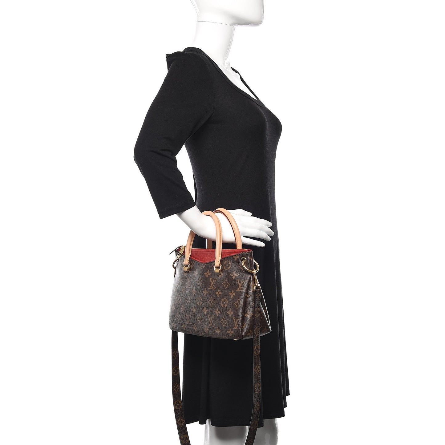 Monogram Pallas BB Cherry