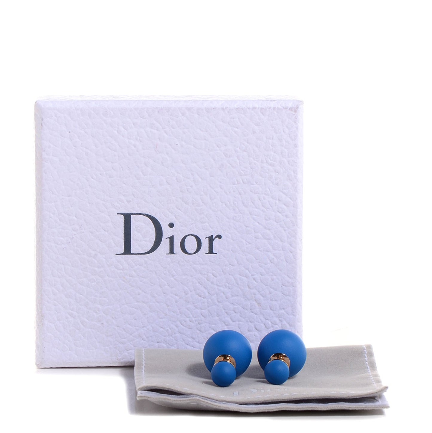 Mise En Dior Tribal Earrings Blue