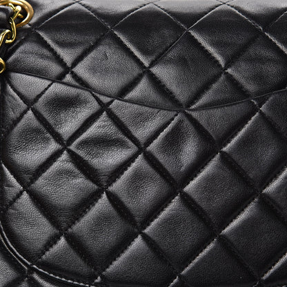 Chanel Lambskin Quilted Small Double Flap Black 16 of 17