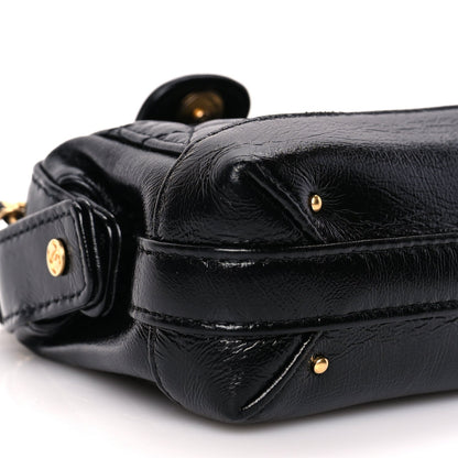 Chanel Shiny Lambskin Quilted Mini Cocodoc Top Handle Bag Black 8 of 9