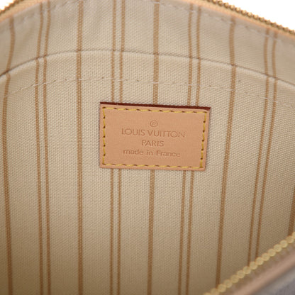 Louis Vuitton Damier Azur Neverfull MM GM Pochette 7 of 8