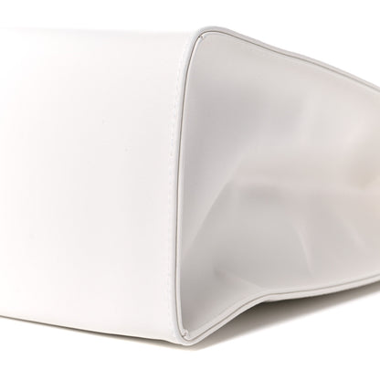 Telfar Vegan Leather Medium Shopping Bag White 9 of 9