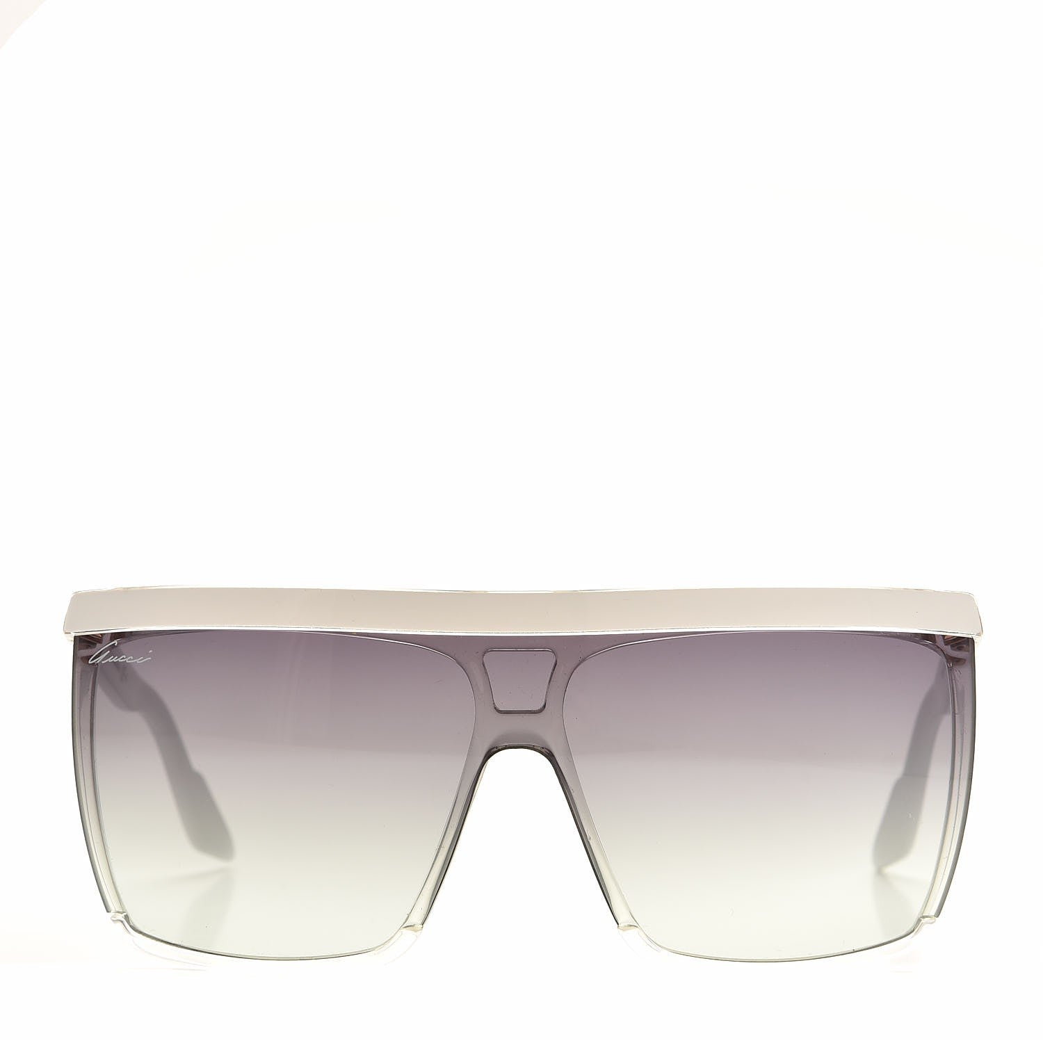 Gucci Rimless Shield 3554/S Sunglasses White 2 of 8