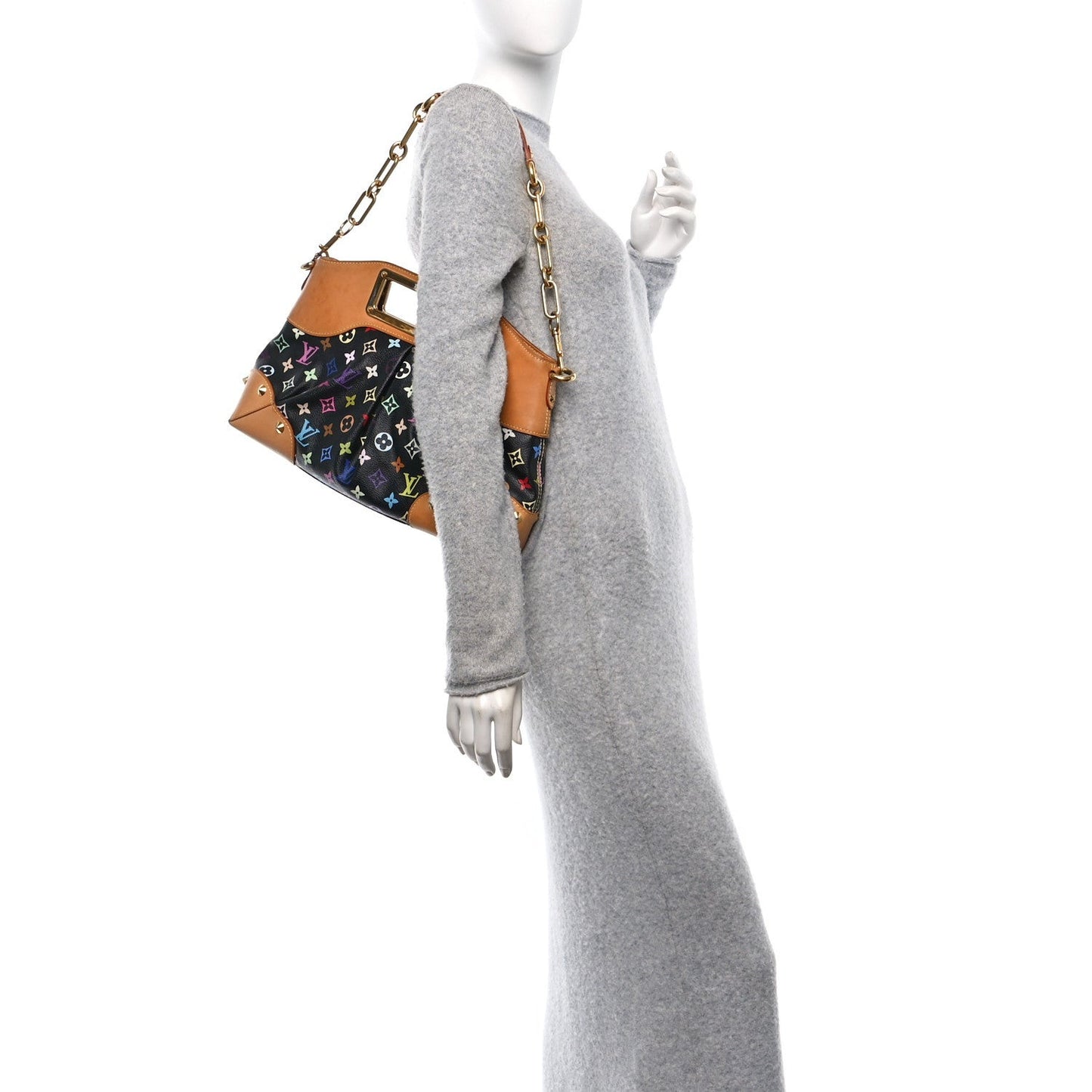 Monogram Multicolor Judy MM Black