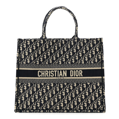 Christian Dior Oblique Book Tote Blue Multicolor 1 of 11