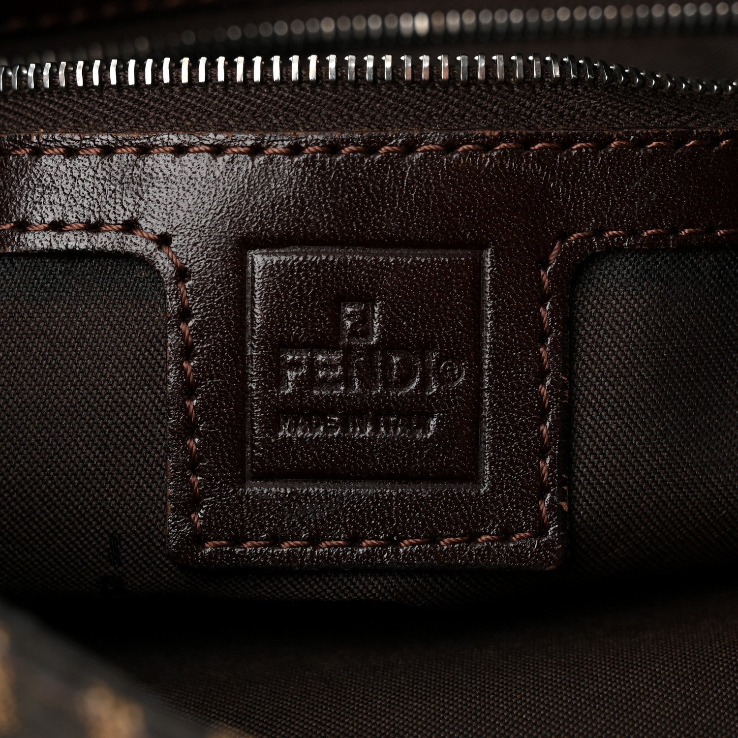 Fendi Zucca Mama Baguette Tobacco 6 of 7