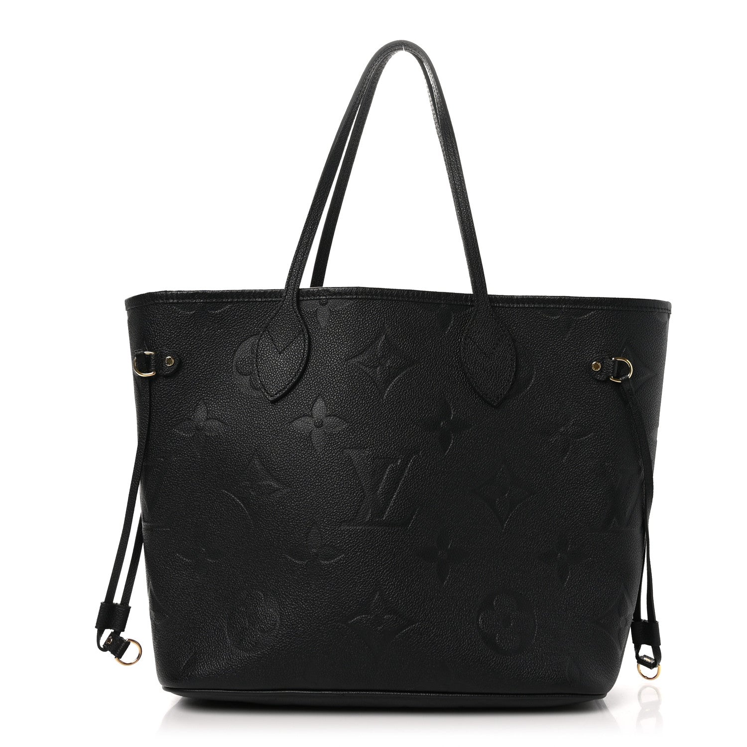 Louis Vuitton Empreinte Monogram Giant Neverfull MM Black 1 of 9