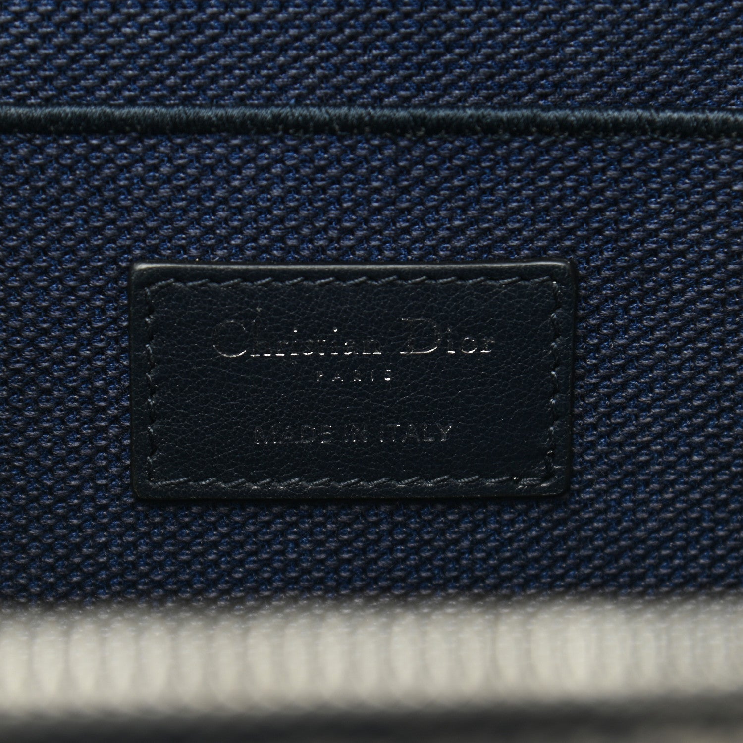 Christian Dior Oblique Diortravel Vanity Case Blue 6 of 12