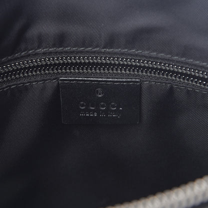 Gucci GG Supreme Monogram Web Messenger Bag Black 5 of 8