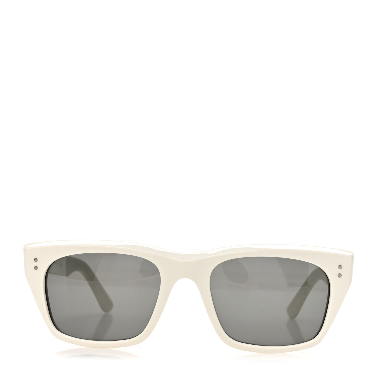 Celine Acetate Polarized Rectangular Sunglasses CL40060I White 2 of 7