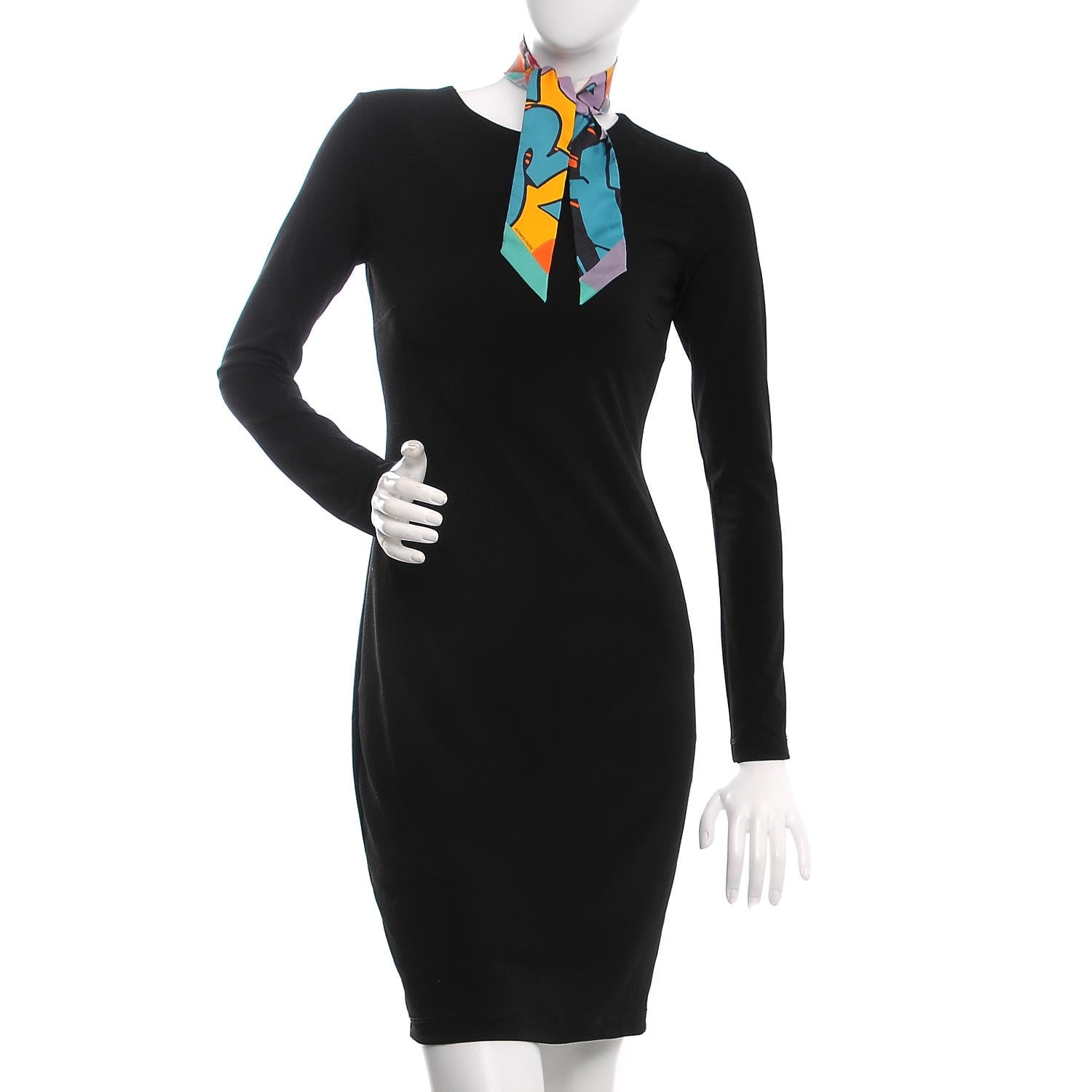 Hermes Silk Graff Graffiti Twilly Gris Blueete Mauve Jaune D'or 2 of 5