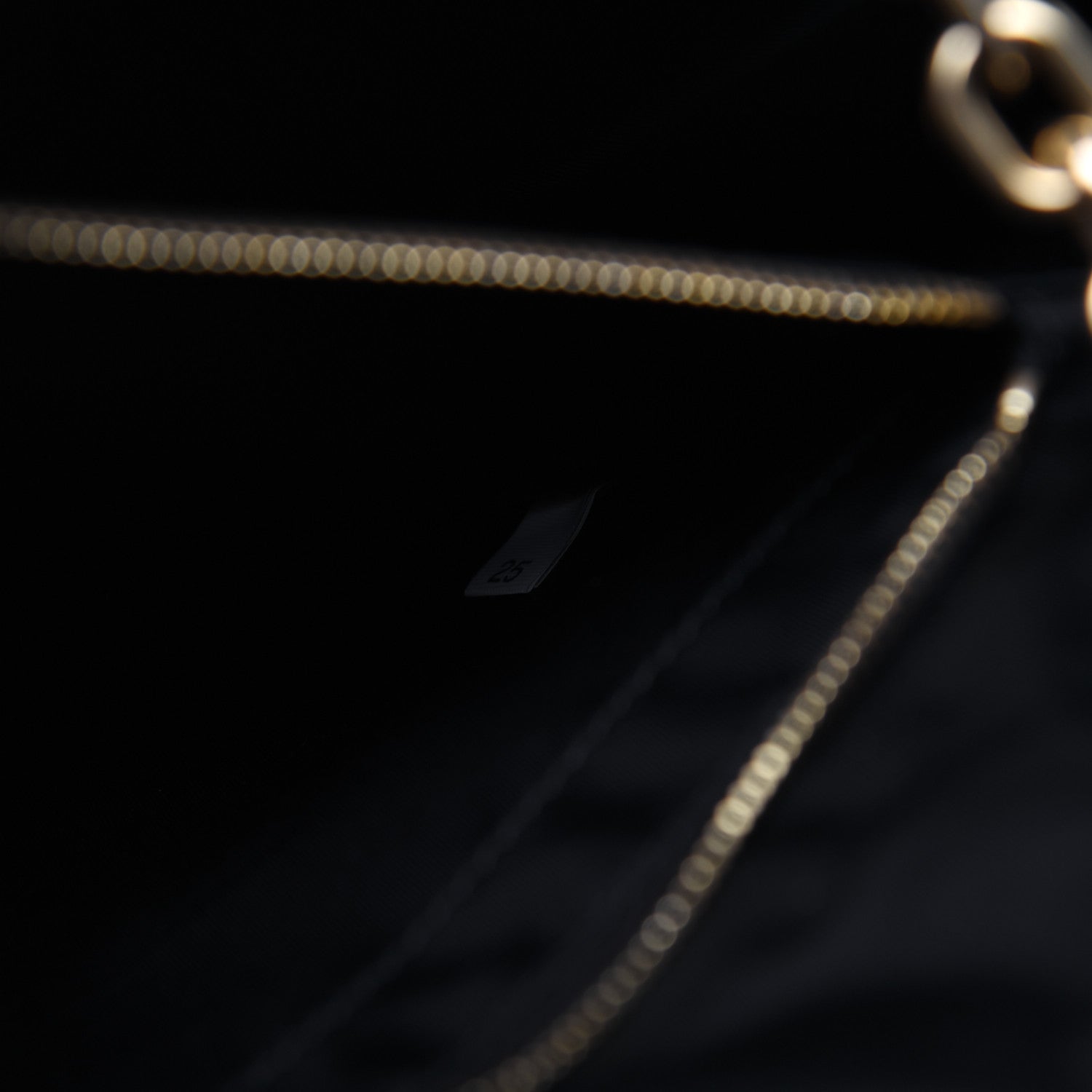 Prada Tessuto Nylon Chain Shoulder Bag Black 9 of 12