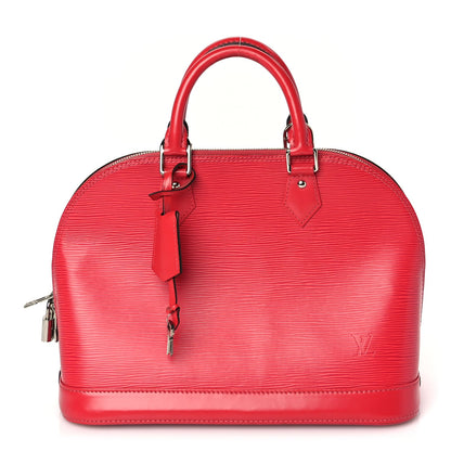 Louis Vuitton Epi Alma PM  Carmine 1 of 8