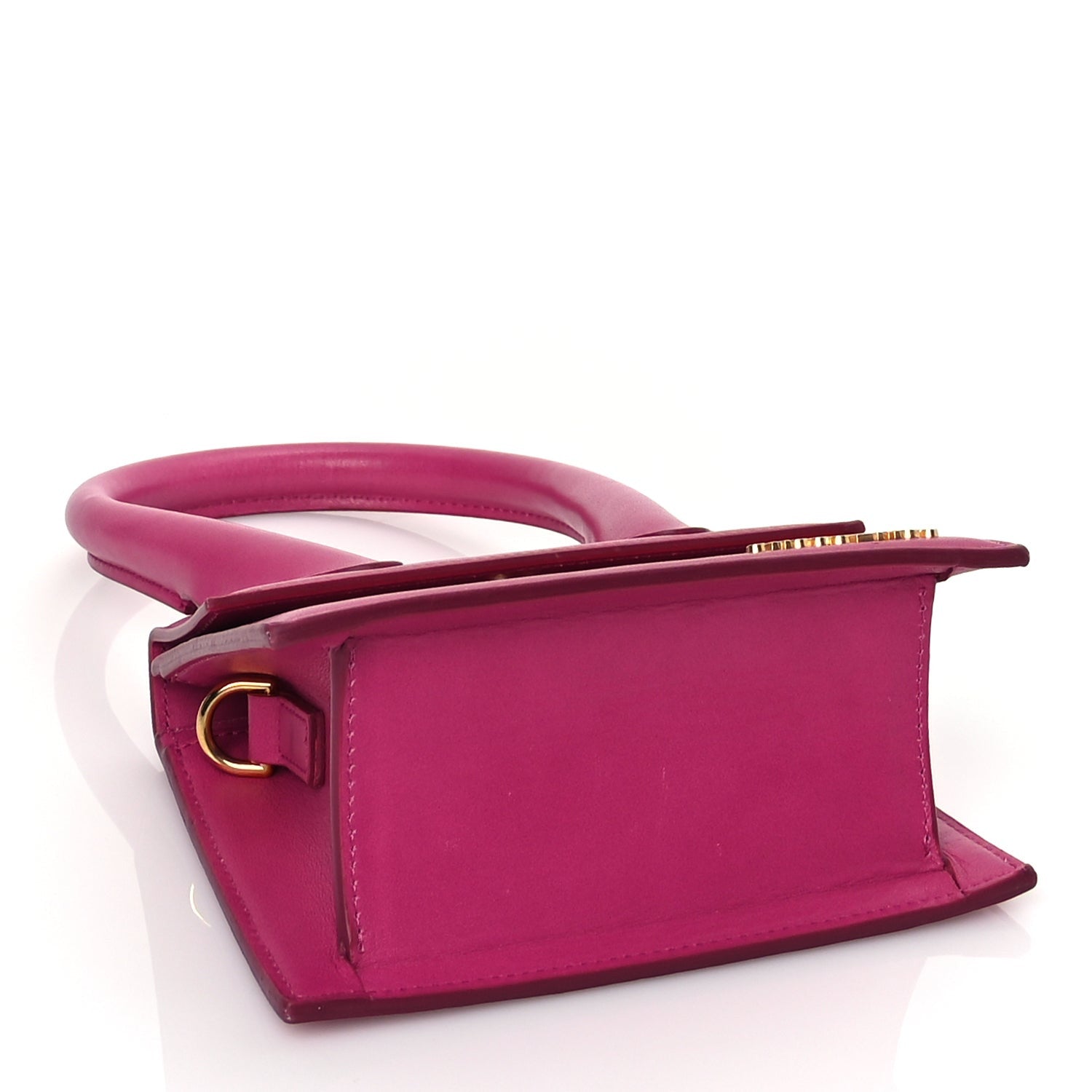 Jacquemus Smooth Calfskin Le Chiquito Moyen Dark Pink 3 of 8