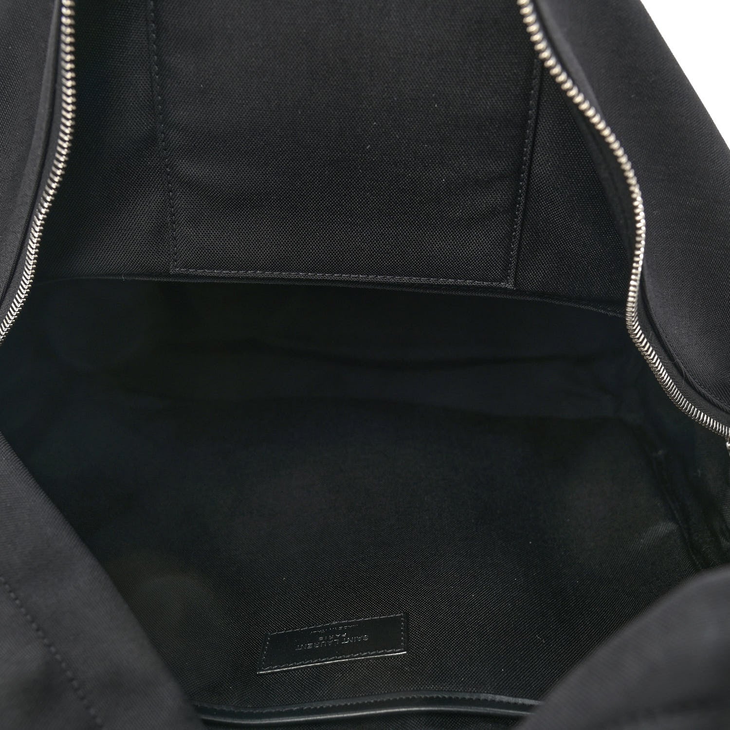 Saint Laurent Canvas City Backpack Black 5 of 8