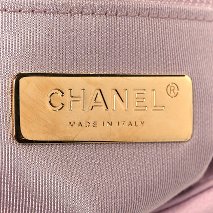 Chanel Lambskin Quilted Medium Chanel 19 Flap Light Pink 6 of 10