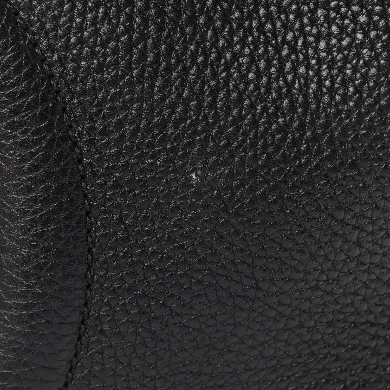 Gucci Pebbled Calfskin Medium Soho Chain Shoulder Bag Black 6 of 8